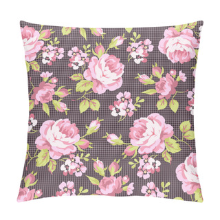 Personality  Pattern With Yellow And Pink Roses Pillow Covers