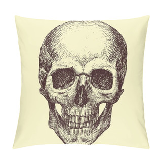 Personality  Vector Skull Pillow Covers