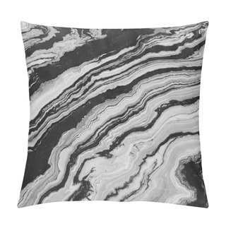 Personality  Phantom White Marble Texture / Natural Marble Pillow Covers