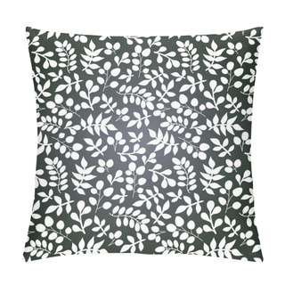 Personality  Vector Chalkboard Seamless Floral Pattern. Copy That Square To T Pillow Covers