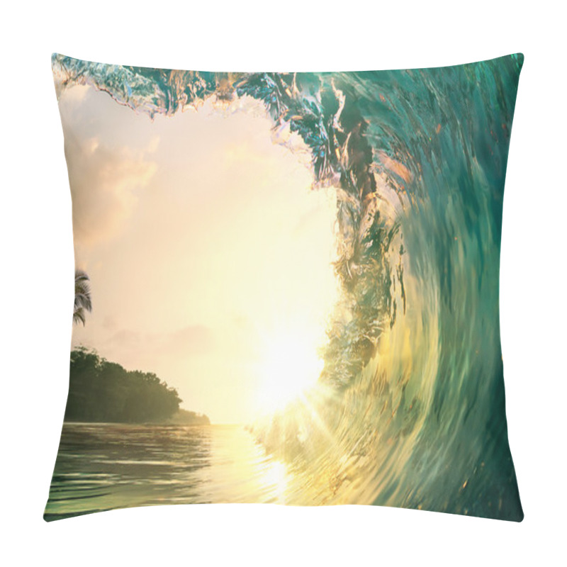 Personality  Beautiful Ocean Wave Pillow Covers
