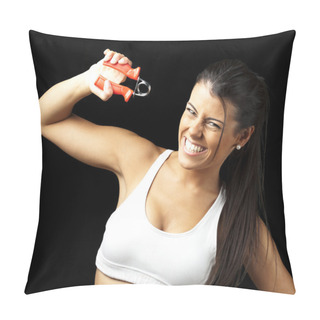 Personality  Sporty Woman Pillow Covers