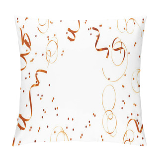 Personality  Golden Streamers Pillow Covers