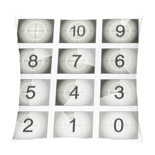 Personality  Screen Countdown Pillow Covers