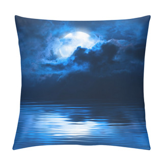 Personality  Dark Night Full Moon Pillow Covers