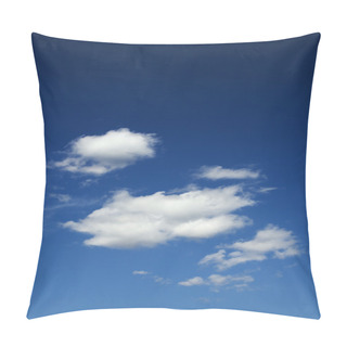 Personality  Clouds In Blue Sky. Pillow Covers
