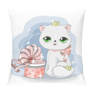 Personality  Princess Cat Pillow Covers