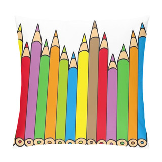 Personality  Various Colors Pencils Pillow Covers