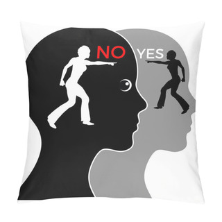Personality  The Unconscious Mind Pillow Covers