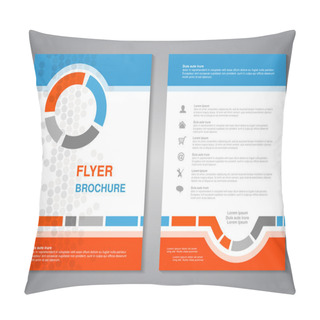 Personality  Modern Design Brochure Pillow Covers