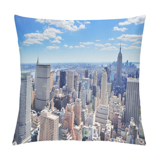 Personality  New York City Manhattan Panorama Pillow Covers