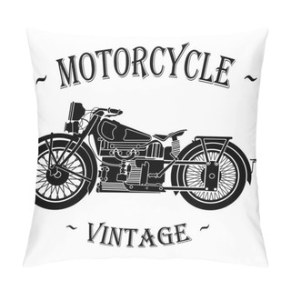 Personality  Old Vintage Motorcycle Pillow Covers