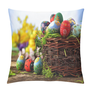 Personality  Easter Eggs Pillow Covers