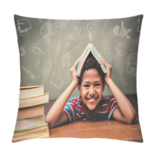 Personality  Composite Image Of Education Doodles Pillow Covers