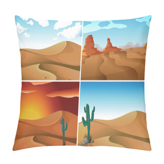 Personality  Deserts Pillow Covers
