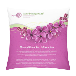 Personality  Spring Background For The Design Pillow Covers