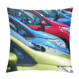 Personality  Colorful Cars Stock Pillow Covers