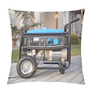 Personality  Portable Electric Generator. Pillow Covers