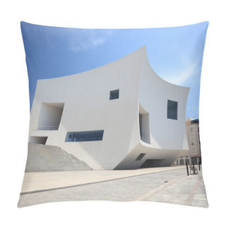 Personality  Auditorium And Congress Palace Infanta Dona Elena. Aguilas, Province Of Murcia, Spain Pillow Covers