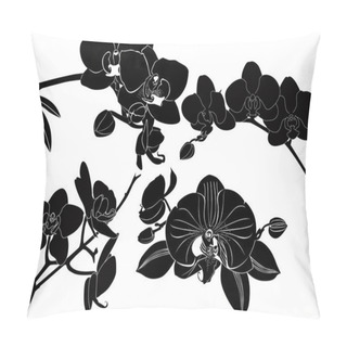 Personality  Orchid Flowers Collection Pillow Covers