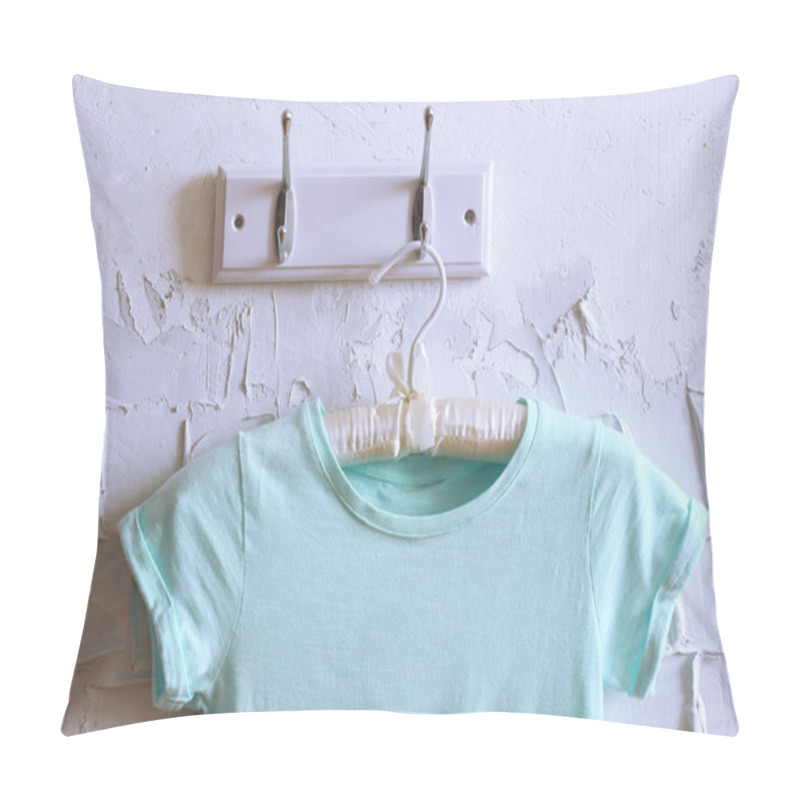 Personality  Child Dress On Hanger Pillow Covers