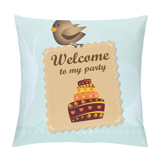 Personality  Welcome To My Party Pillow Covers