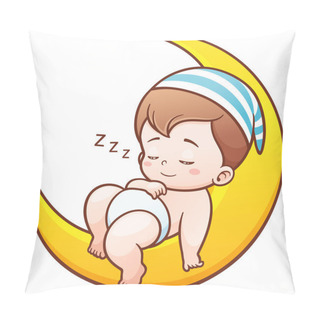 Personality  Cute Baby Cartoon Pillow Covers