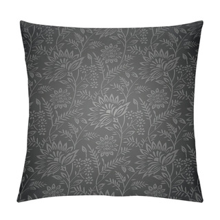Personality  Seamless Royal Floral Wallpaper Pillow Covers