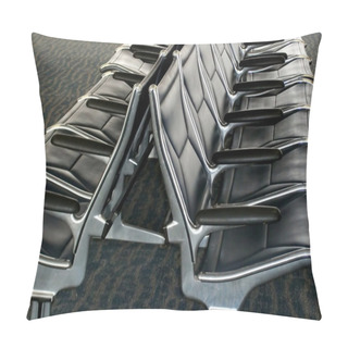 Personality  Airport Waiting Lounge. Pillow Covers