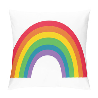 Personality  Abstract Background, Rainbow Poster Pillow Covers