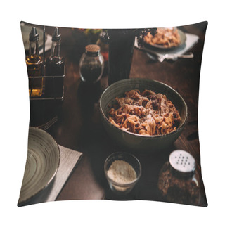 Personality  Table Served For Dinner Pillow Covers