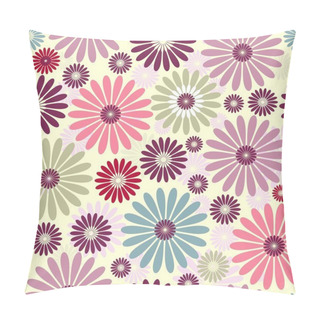 Personality  Seamless Floral Pastel Pattern Pillow Covers