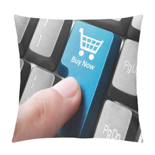 Personality  Buy Now Button On The Keyboard Pillow Covers