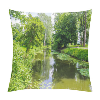Personality  River In The Park Pillow Covers