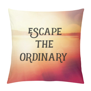 Personality  Quote - Enjoy Your Journey Pillow Covers