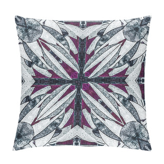 Personality  Geometric Floral Collage Pattern Pillow Covers
