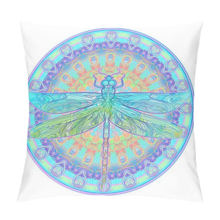 Personality  Round Mandala Pattern Pillow Covers