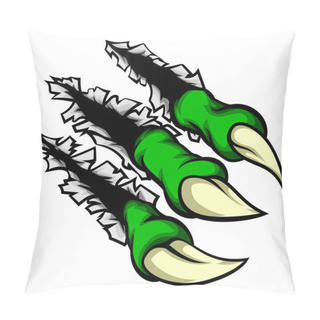 Personality  Cartoon Monster Claw Hole Pillow Covers