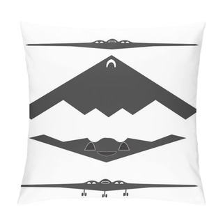 Personality  Military Airplane Pillow Covers