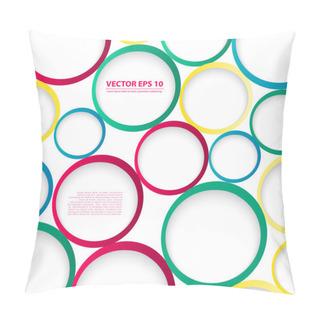 Personality  Vector Abstract Background Pillow Covers