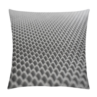 Personality  Detail Of Acoustic Foam In Recording Studio Pillow Covers