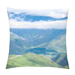 Personality  Mountains And Church Pillow Covers