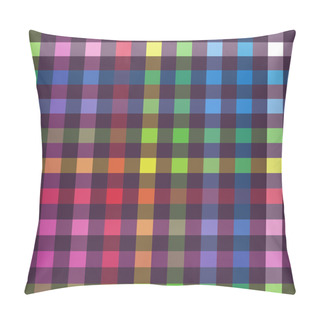 Personality  Checkered Background Pillow Covers