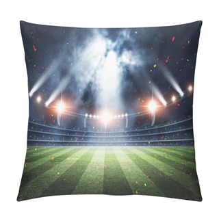 Personality  Stadium, 3d Rendering Pillow Covers