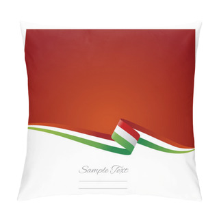 Personality  Abstract Color Background Italian Flag Pillow Covers