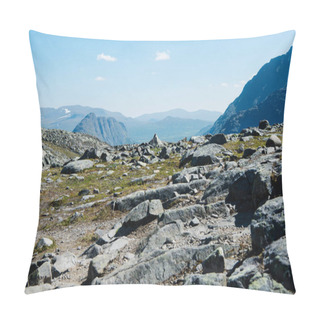 Personality  Beautiful Besseggen Ridge In Jotunheimen National Park, Norway Pillow Covers