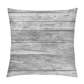 Personality  Texture Of Old Wooden Boards. Faded Wood Of Natural Color. Backg Pillow Covers