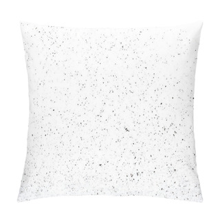 Personality  Particles Of Charcoal On A White Background Pillow Covers