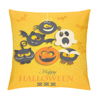 Personality  Poster, Banner For Halloween Party Night. Pillow Covers