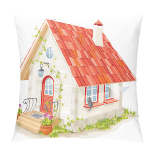 Personality  Little Fairy House Pillow Covers